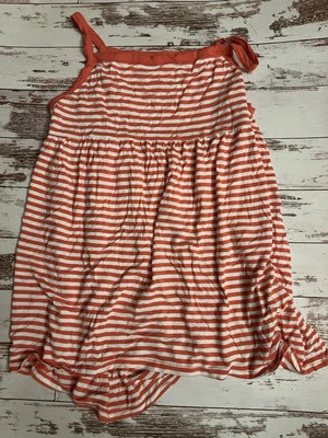 Old Navy Girls Orange Stripe Sleeveless Flowy Tank Top  Size 14 - Image 1 of 3