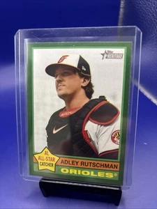 Green Topps Heritage Adley Rutschman #294 Baltimore Orioles 2025 ⚾️⚾️⚾️ - Imagen 1 de 1
