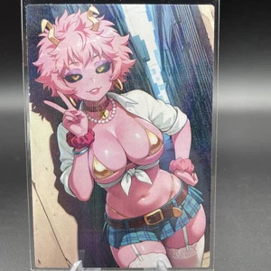 Carta Mina Ashido Anime Waifu Doujin ACG Dea Holo - Foto 1 di 4