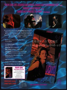 LIQUID DREAMS__Original 1992 Trade print AD / promo__CANDICE DALY__TRACEY WALTER - Picture 1 of 1