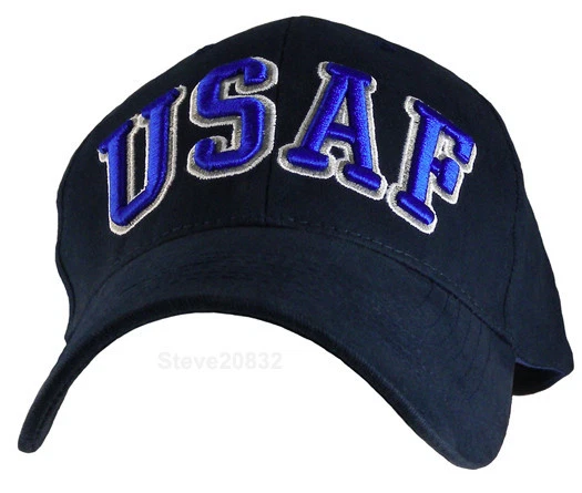 NEW USAF United States Air Force Baseball cap hat. Navy Blue. 6404. - Image 1 of 1