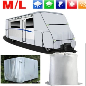 Wohnmobil Ganzgarage Abdeckplane Atmungsaktiv Vollgarage Wohnwagen Schutzhülle - Bild 1 von 22