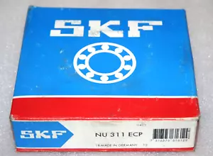 Rodamiento de rodillos cilíndricos SKF NU 311 ECP NU311-ECP * NUEVO SIN ABRIR * - Imagen 1 de 3