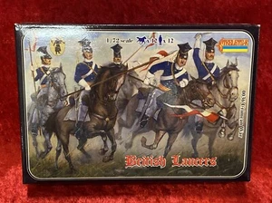 British Lancers Krimkrieg 0036 Strelets 1:72 12 Pferde/Kavallerie - Bild 1 von 4