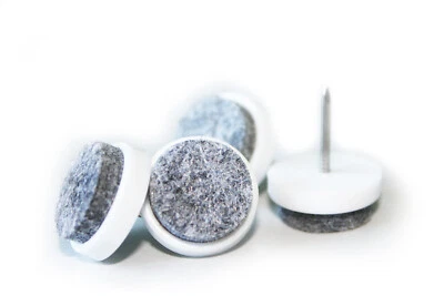 MAPA-PLAST Stuhl- & Möbelgleiter mit Nagel Stuhlgleiter Filzgleiter Nagelgleiter - Bild 1 von 2