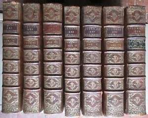 JOURNAL DES PRINCIPALES AUDIENCES DU PARLEMENT, 1751-1757. 7 volumes in folio - Picture 1 of 23