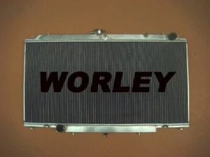 Aluminum radiator for Nissan Patrol Safari Y61 GU 2.8 3.0 4.2 turbo diesel MT - Imagen 1 de 6