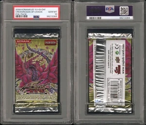 YU-GI-OH! Unlimited PSA10 Crossroads Of Chaos Booster Pack - Picture 1 of 1