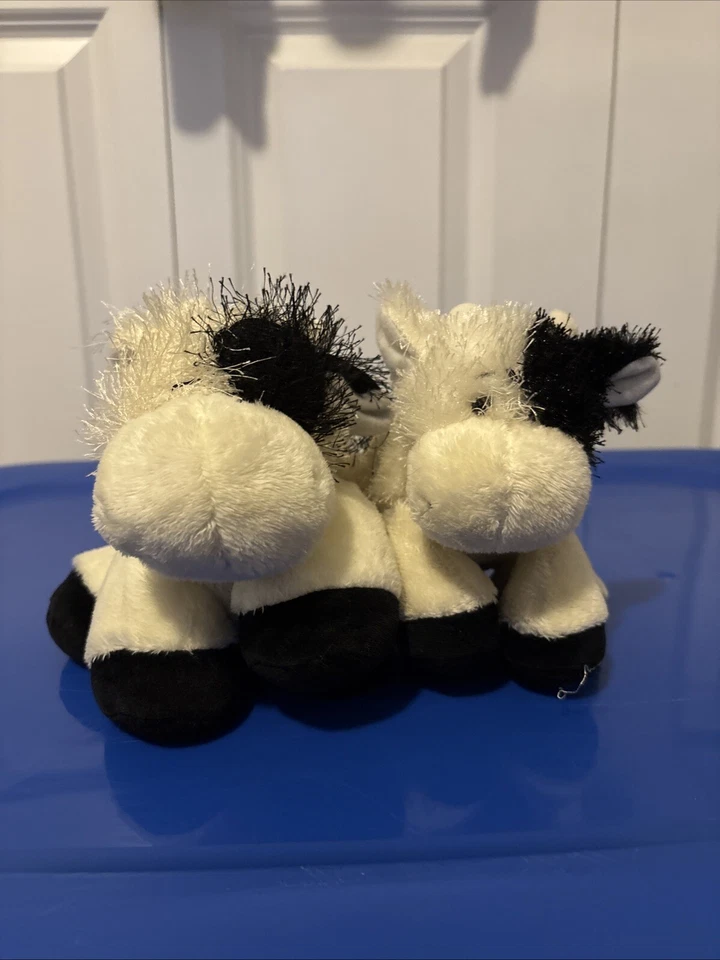 GANZ Webkinz And Lil’Kinz BLACK & WHITE COW No Code - Image 1 of 1