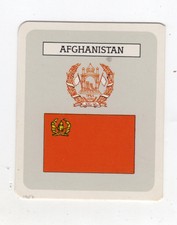 Lipton’s Tea Australia Flags and Emblems of the World. #50 Afghanistan