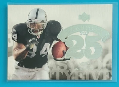 2006 Upper Deck Fantasy Top 25 #F25-JO LaMont Jordan Oakland Raiders Football  - Image 1 of 2