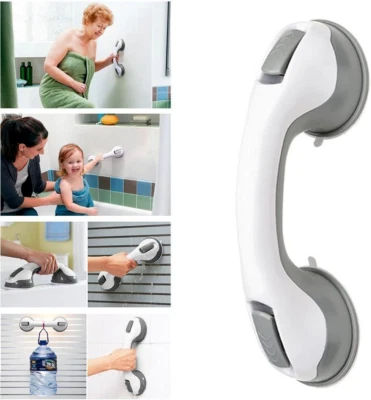 Maniglia Doccia Anziani Ventosa, Maniglione Bagno Disabili Maniglia Di Sicurezza - Immagine 1 di 4