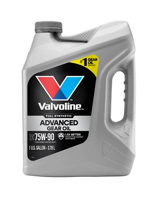 Aceite de engranajes Valvoline Advanced totalmente sintético 75W-90 1 GA Foto 1 de 4