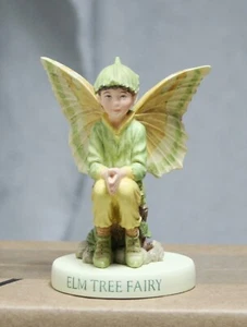 Cicely Mary Barker, ELM TREE FAIRY Flower Fairy figurine, Retired #88917 - Picture 1 of 12