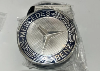 X2 MERCEDES BENZ Aleación Cubierta Central Emblema Logo Insignia Estrella Tapacubos Kit Juego Foto 1 de 4