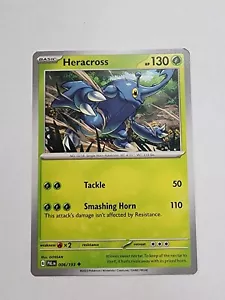Heracross 006/193 NM / M - Paldea Evolved Scarlet Violet Pokemon Card - Picture 1 of 1