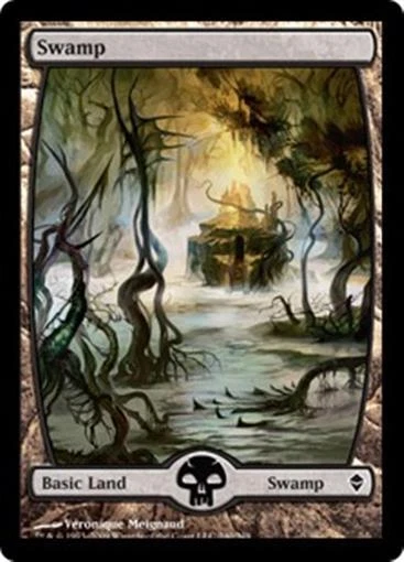 SWAMP Artist—Véronique Meignaud MTG Zendikar Extended Art Basic Land #240 - Image 1 of 1