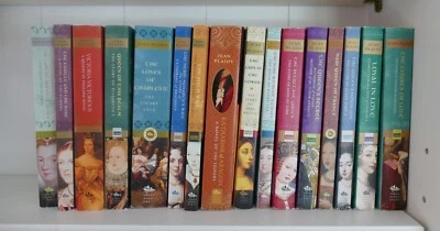 Jean Plaidy Queens of England Tudor Stuart Novels Paperback huge lot of 16 Royal Foto 1 de 4