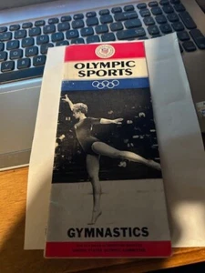 Folleto manual de gimnasia deportiva olímpica 1963 - Imagen 1 de 2