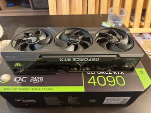 ASUS TUF Gaming GeForce RTX 4090 OC 24GB GDDR6X Graphics Card - Picture 1 of 5
