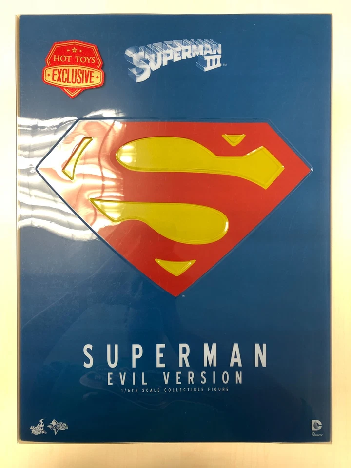 Figura de 12 pulgadas Hot Toys MMS 207 Superman (versión malvada) Christopher Reeve NUEVO Foto 1 de 1