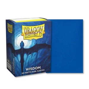 Dual Matte Wisdom 100 ct Dragon Shield Sleeves Standard Size - Picture 1 of 1