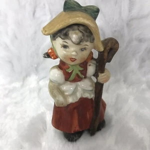 Vintage Little Bo Peep Porcelain Figurine 3.5" Tall - Picture 1 of 6