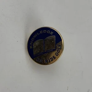 Knowledge US Kids Golf Pin Back - Picture 1 of 2