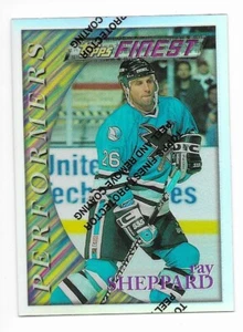 1996-97 Topps Finest Refractor Ray Sheppard Parallel #16 - Picture 1 of 2
