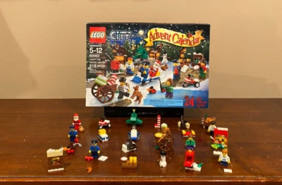 Lego City Advent Calendar Set # 60063 Retired 2014 W/Box - Image 1 of 4