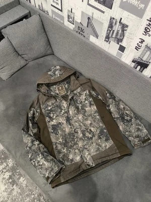 Men's (L) Pinewood  Hunter Camo Wood  Jacket  Hunting Pro Equipment Forrest  - Image 1 of 4