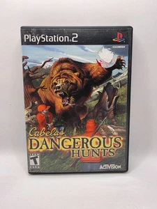Cabela's Dangerous Hunts PlayStation 2 PS2 - Good Disc - Picture 1 of 5