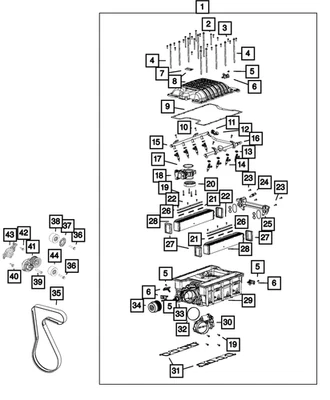 Supercargador Mopar genuino 68454113AG Foto 1 de 4