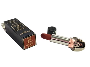Repuesto de lápiz labial de terciopelo de lujo rojo ladrillo Guerlain Rouge 555 0,12 oz en caja - Imagen 1 de 2