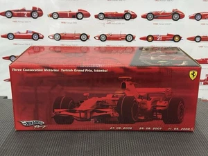 Hotwheels Ferrari F1 Turkish Grand Prix Felipe 1/18 RARE HTF  Red 3 Victories - Picture 1 of 4