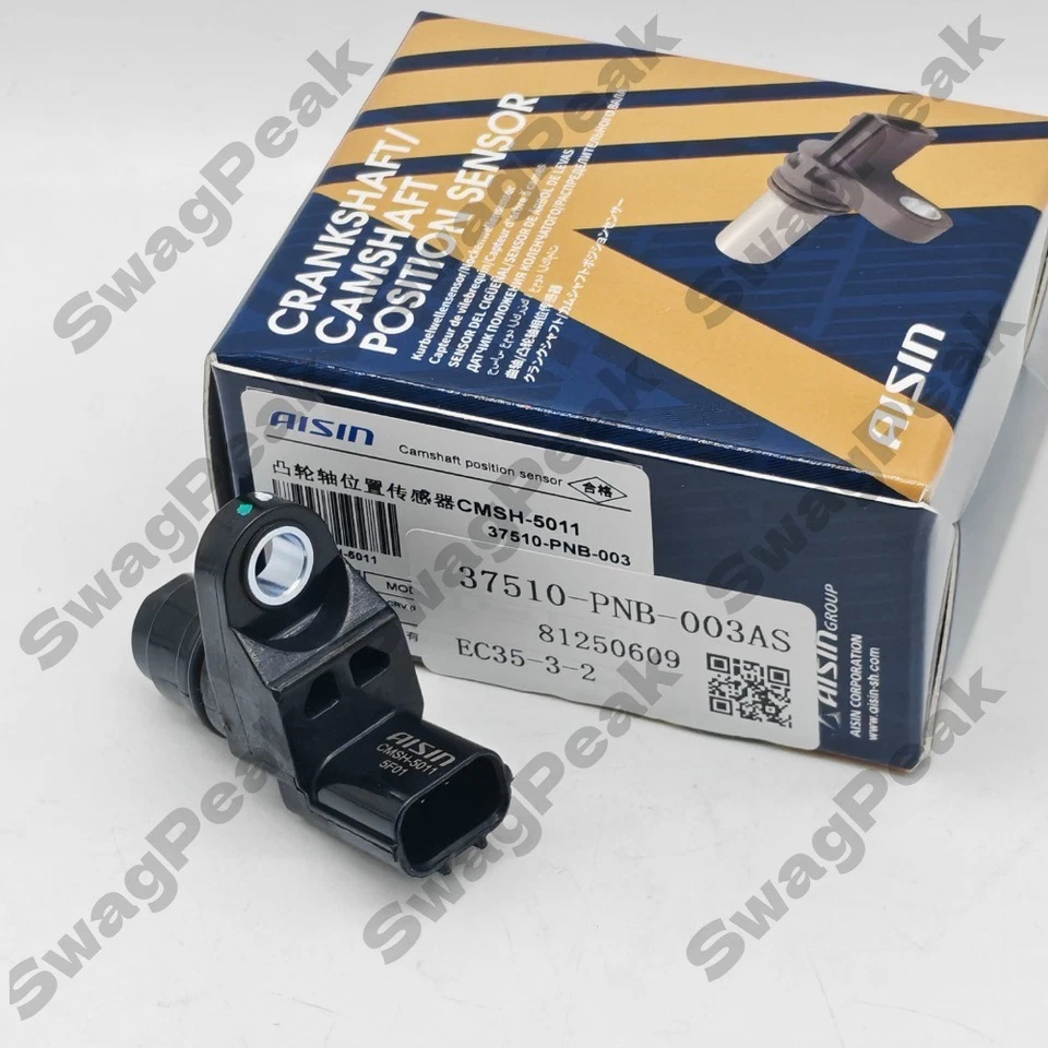 Sensor de posición original del árbol de levas Aisin 37510-PNB-003 para Honda CR-V Acura RDX Foto 1 de 4