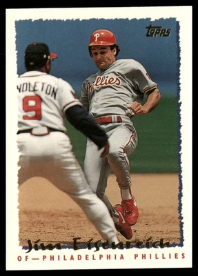 1995 Topps #326 Jim Eisenreich - Image 1 of 2