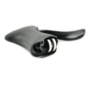 1 par de cubiertas de manija de freno frenos de bicicleta piezas de ciclismo (negro) palanca de freno - Imagen 1 de 11