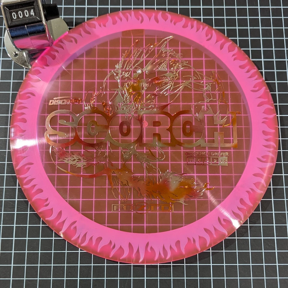 Discraft FuZeD Z Scorch with Flame Distance Driver (Pick Your Disc) Bomber Discs - Image 1 of 1