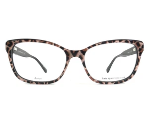 Kate Spade Eyeglasses Frames CRISHELL FP3 Leopard on Black Cat Eye 55-16-140 - Picture 1 of 12