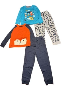 Koala Kids Boy's Blue & Gray Monster Playwear Top & Pants Outfit 4-Piece Set 2T - Picture 1 of 15