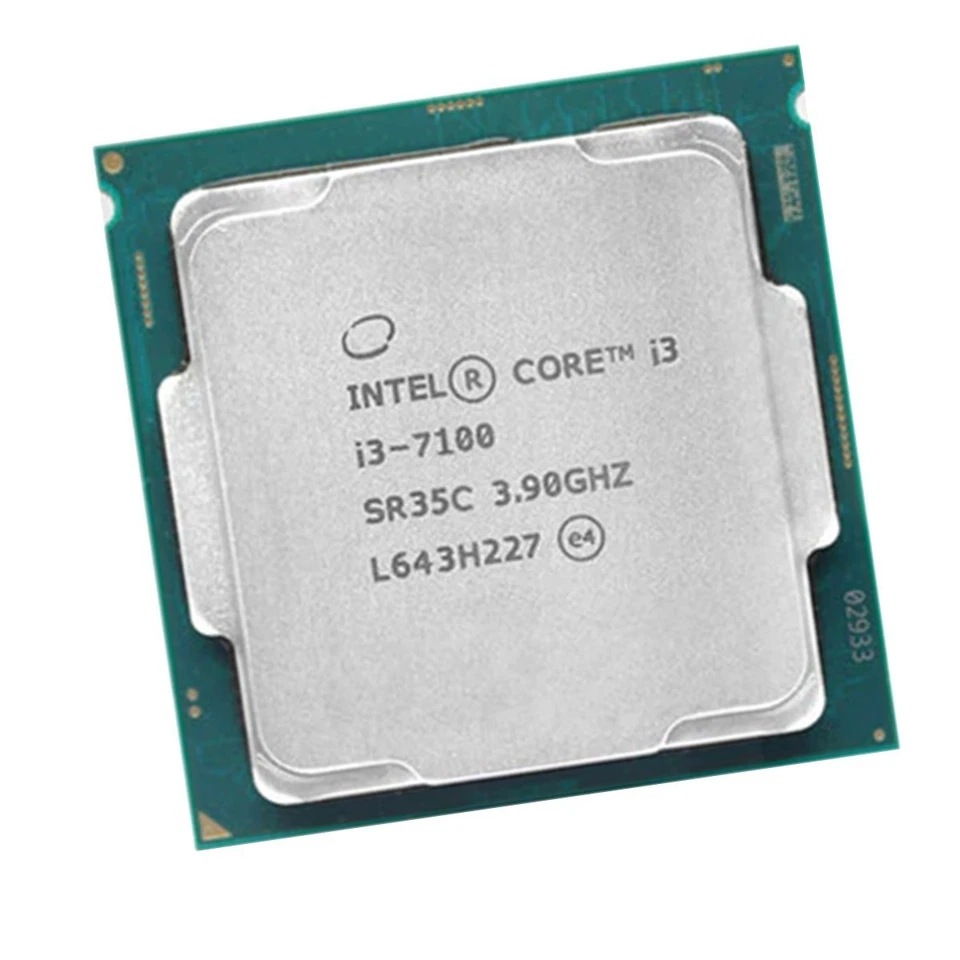 Intel Core i3-7100, 3.9GHz, LGA1151, Kaby Lake-S, 3MB Cache, SR35C - WORKING - image 1 of 2