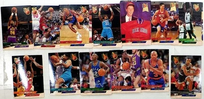 Lote de 34 tarjetas de baloncesto Fleer Ultra 1993-94 Jeff Malone Dominique Wilkins Foto 1 de 2