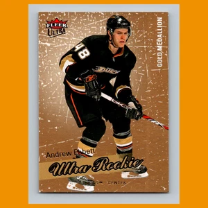 Andrew Ebbett #224 2008-09 Ultra Gold Medallion Anaheim Ducks Hockey Card NHL - Picture 1 of 3