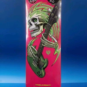 Powell Peralta X METALLICA COLLAB - Skateboard Deck Pink 242 8.5in New Rare - Picture 1 of 6