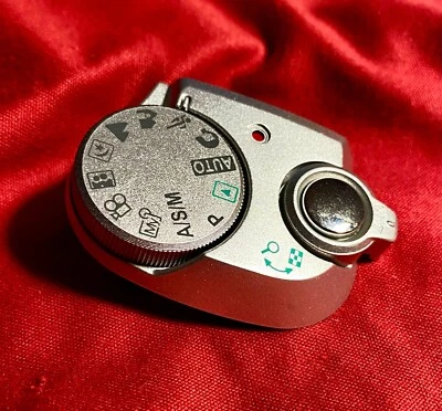 Dial de modo superior con zoom y obturador para cámara digital Olympus C-750 - Piezas de reparación Foto 1 de 3