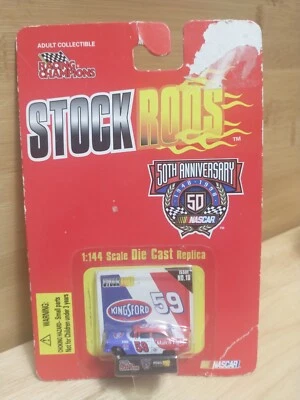 Литая модель NASCAR Racing Champions 1:144 No59 Kingsford Robert Pressley Chevy 1:144 - Изображение 1 из 4