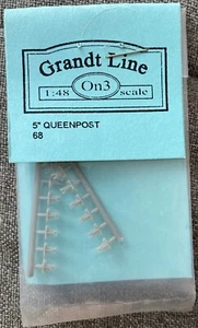 Grandt Line On3 Scale 5’’ Queenpost #68 - Picture 1 of 3