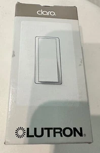 Lutron Claro On/Off Switch, 15-Amp/3-Way, CA-3PS-AL, Almond - Picture 1 of 3