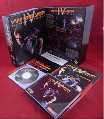 PC DOS:  Wing Commander 4   The Price of Freedom - Origin Systems 1995 - Bild 1 von 3